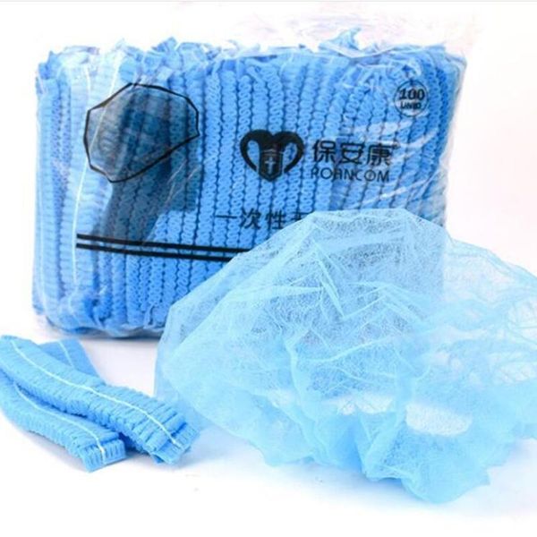shower caps 100pcs disposable non-woven strip hat el workshop dust cap blue white
shower caps 100pcs disposable non-woven strip hat el workshop dust cap blue white
