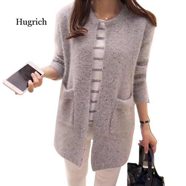 women's knits & tees winter warm fashion women solid color pockets knitted sweater tunic cardigan, White
women's knits & tees winter warm fashion women solid color pockets knitted sweater tunic cardigan, White