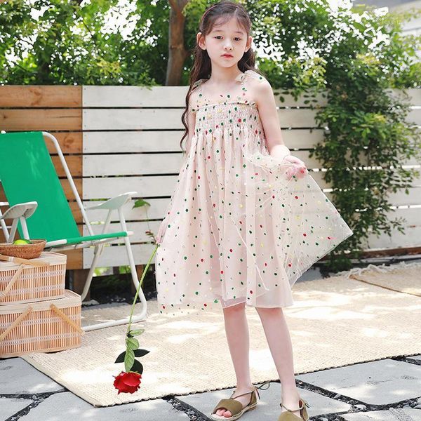 girl's dresses summer cute girls clothing teen fashion polka dot mesh sweet princess strap dress beach holiday dress, #01031, Red;yellow
girl's dresses summer cute girls clothing teen fashion polka dot mesh sweet princess strap dress beach holiday dress, #01031, Red;yellow