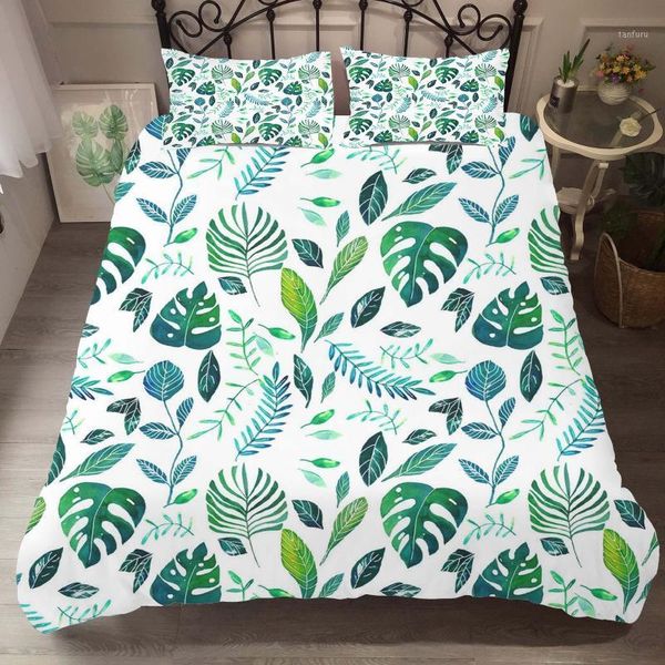 bed linen home textile bedding clothes green leaf printed for with pillowcases king sinlge size1
bed linen home textile bedding clothes green leaf printed for with pillowcases king sinlge size1