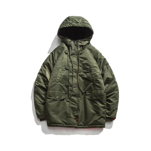 winter japan retro men's cotton-padded clothes casual hooded workwear jacket boys street coat1, Black
winter japan retro men's cotton-padded clothes casual hooded workwear jacket boys street coat1, Black