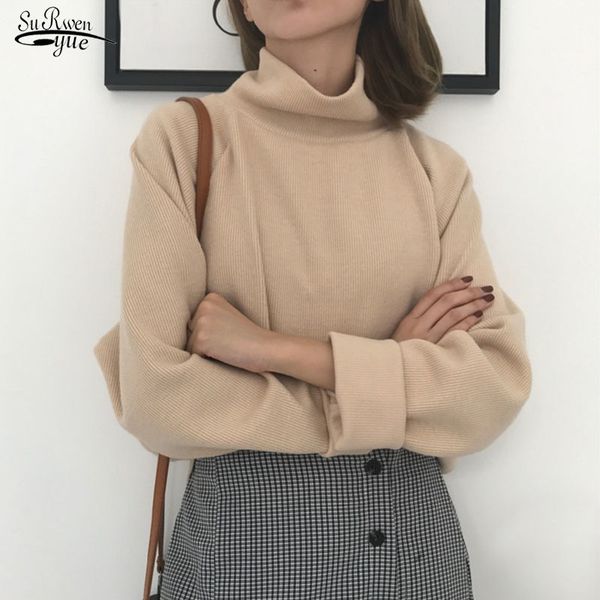 turtleneck vintage sweater autumn winter women loose thick long sleeve pullover chic female jumper knitwear 10979 210521, White;black
turtleneck vintage sweater autumn winter women loose thick long sleeve pullover chic female jumper knitwear 10979 210521, White;black