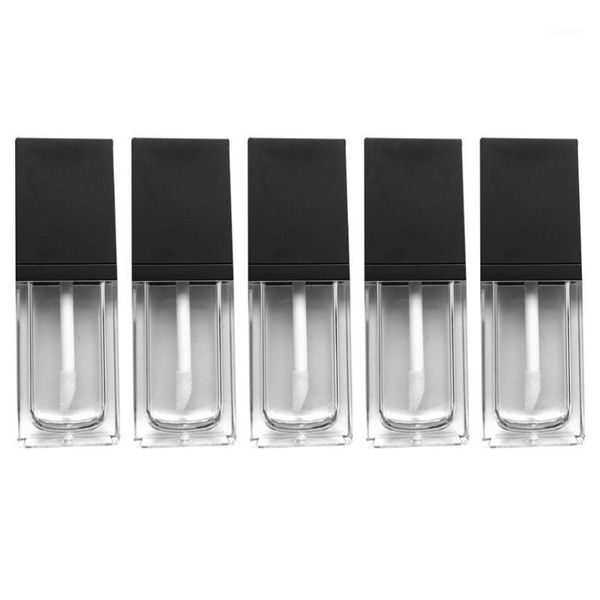 5pcs lip gloss bottle flat spuare lip tube glaze bottle brillant container for girls women (10ml, black)1
5pcs lip gloss bottle flat spuare lip tube glaze bottle brillant container for girls women (10ml, black)1