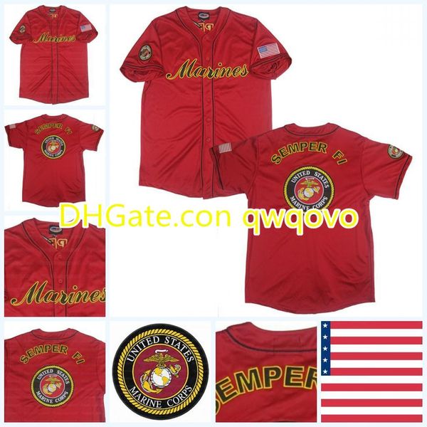 mens u.s.marines 100% stitched custom your name your number red s-4xl baseball jersey, Blue;black
mens u.s.marines 100% stitched custom your name your number red s-4xl baseball jersey, Blue;black