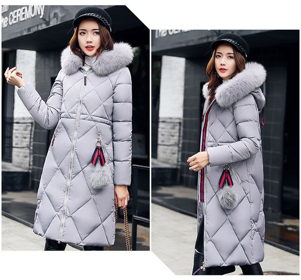 women's winter jacket and coat 2020 casual long sleeve large fur collar down coat women loose warm hooded coat m-2xl, Black
women's winter jacket and coat 2020 casual long sleeve large fur collar down coat women loose warm hooded coat m-2xl, Black