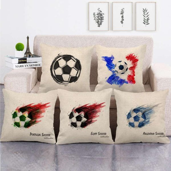 football pattern pillowcase linen sofa cushion cover home decoration pillowcase living room sofa bedroom bay window accessories
football pattern pillowcase linen sofa cushion cover home decoration pillowcase living room sofa bedroom bay window accessories
