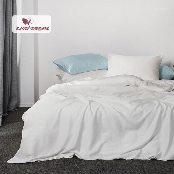 slowdream 100% natural silk noble white bedding set double duvet cover home decor bedspread flat sheet for women1
slowdream 100% natural silk noble white bedding set double duvet cover home decor bedspread flat sheet for women1