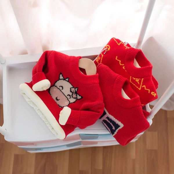 girls' mmtkids 2020 winter children's sweater boys' and new year's bright red plush thickened y464, Blue
girls' mmtkids 2020 winter children's sweater boys' and new year's bright red plush thickened y464, Blue