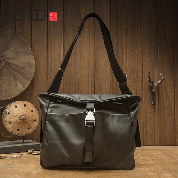 hbp aetoo handmade leather messenger bag, men's trendy shoulder bag, large capacity and versatile men's bag
hbp aetoo handmade leather messenger bag, men's trendy shoulder bag, large capacity and versatile men's bag