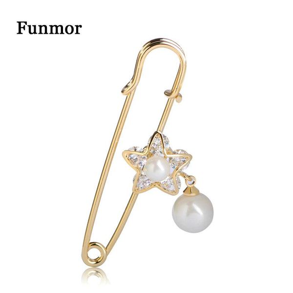 pins, brooches funmor delicate star brooch simulated pearl pins women lady collar blouse dress jewelry party gathering wedding accessories g, Gray
pins, brooches funmor delicate star brooch simulated pearl pins women lady collar blouse dress jewelry party gathering wedding accessories g, Gray