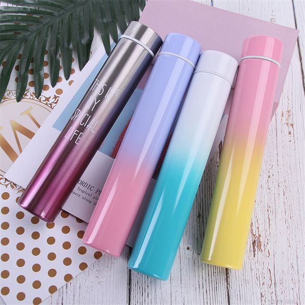 gradient thermos cup stainless steel fashion straight rod vacuum water bottle with lid cap colorful anti wolf stick creative gift a05
gradient thermos cup stainless steel fashion straight rod vacuum water bottle with lid cap colorful anti wolf stick creative gift a05
