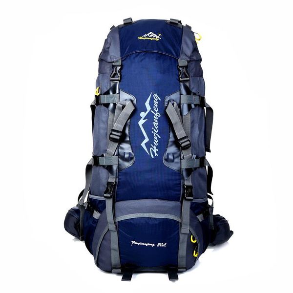 outdoor bags 80l multi-purpose large backpack waterproof bag climbing for hiking camping skiing travelling
outdoor bags 80l multi-purpose large backpack waterproof bag climbing for hiking camping skiing travelling