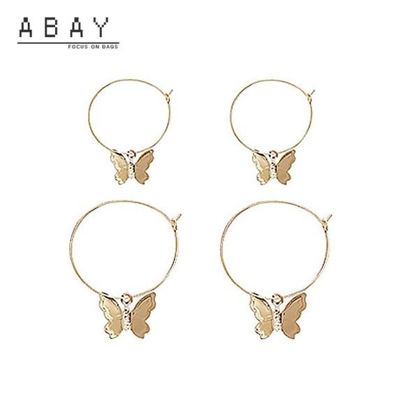 stud women metal butterfly earrings 2021 simple versatile exaggerated retro temperament high sense, Golden;silver
stud women metal butterfly earrings 2021 simple versatile exaggerated retro temperament high sense, Golden;silver