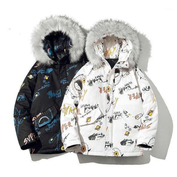 extfination men's graphic printed parkas woman japanese style hooded coats 2020 winter man streetwear fashion thicken parkas1, Black
extfination men's graphic printed parkas woman japanese style hooded coats 2020 winter man streetwear fashion thicken parkas1, Black