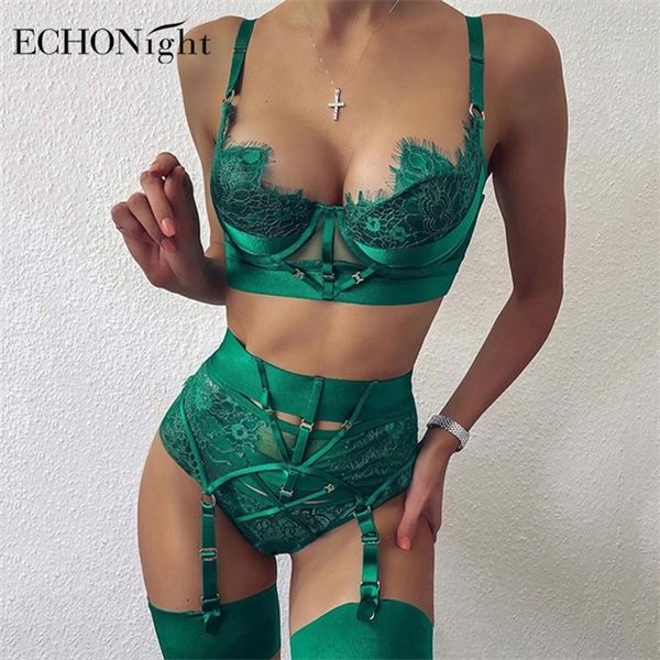 echonight lingerie women bandage bra push up lace lenceria 3 piece set women's underwear sets c1211, Black;white
echonight lingerie women bandage bra push up lace lenceria 3 piece set women's underwear sets c1211, Black;white
