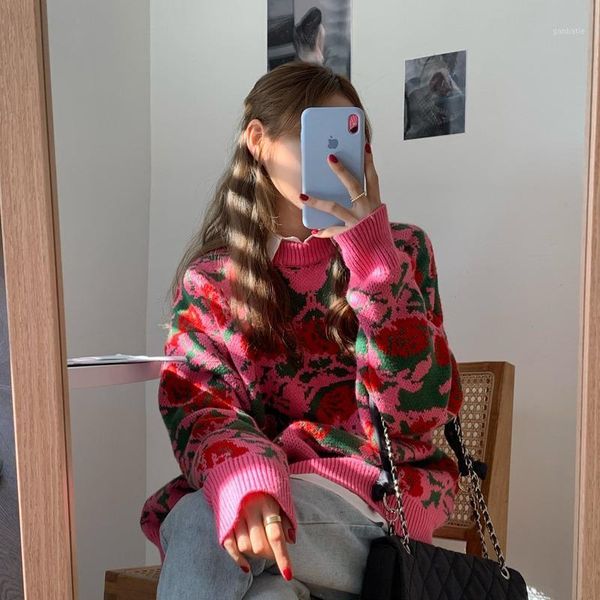 autumn and winter pullover sweater women's 2021 new korean style retro loose outerwear sweater long sleeve, White;black
autumn and winter pullover sweater women's 2021 new korean style retro loose outerwear sweater long sleeve, White;black