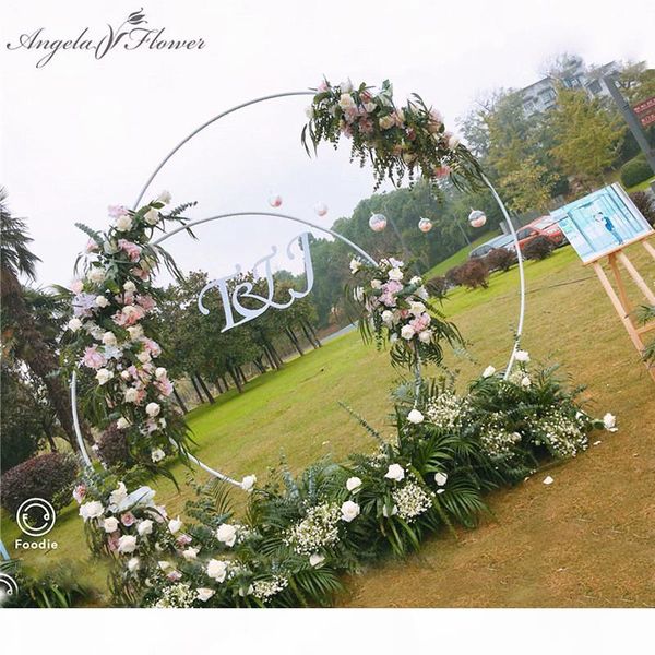baby party wedding props decor wrought iron round ring arch backdrop round arch lawn silk artificial flower row stand wall shelf t191024
baby party wedding props decor wrought iron round ring arch backdrop round arch lawn silk artificial flower row stand wall shelf t191024