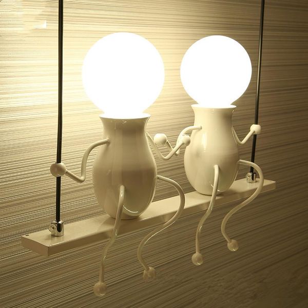 wall lamp creative iron art led retro bedroom bedside aisle cartoon robot light for children room luminair fixtures
wall lamp creative iron art led retro bedroom bedside aisle cartoon robot light for children room luminair fixtures
