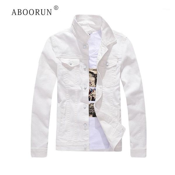 aboorun men's slim full sleeve all match denim jean jacket casual black white fancy colored coat outerwear r14071, Black;brown
aboorun men's slim full sleeve all match denim jean jacket casual black white fancy colored coat outerwear r14071, Black;brown