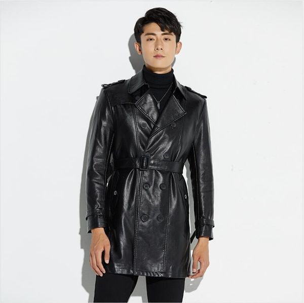men's fur & faux xiu luo male jackets 2021 motorcycle leather coat men jacket long autumn outerwear size 4xl, Black
men's fur & faux xiu luo male jackets 2021 motorcycle leather coat men jacket long autumn outerwear size 4xl, Black