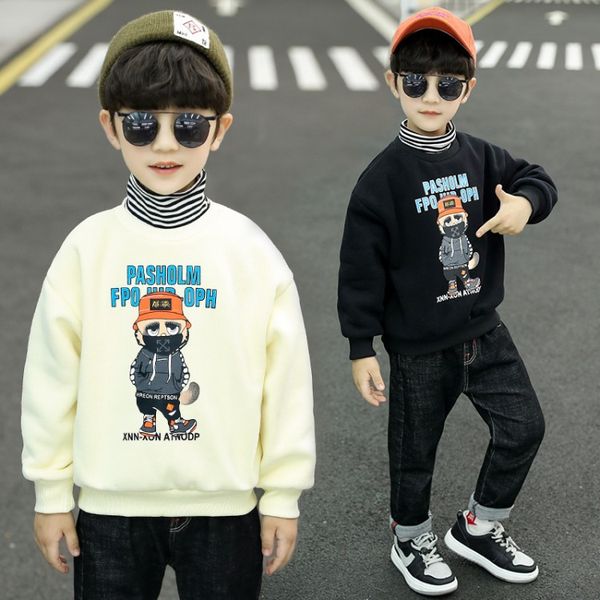 boys bottom-up shirt new children's internal tide high-lead long-sleeved autumn and winter big children plus velvet warm autumn clothe, Blue
boys bottom-up shirt new children's internal tide high-lead long-sleeved autumn and winter big children plus velvet warm autumn clothe, Blue