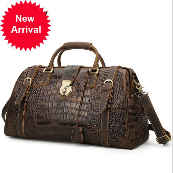 maheu genuine men's travel removes real leather alligator during the night weekend bag great capacity hand luggage
maheu genuine men's travel removes real leather alligator during the night weekend bag great capacity hand luggage