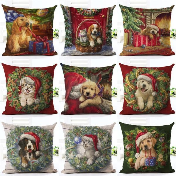 christmas decoration pillow cute dogs and cats gift cushion cover cotton linen christmas tree santa claus throw pillow case1
christmas decoration pillow cute dogs and cats gift cushion cover cotton linen christmas tree santa claus throw pillow case1