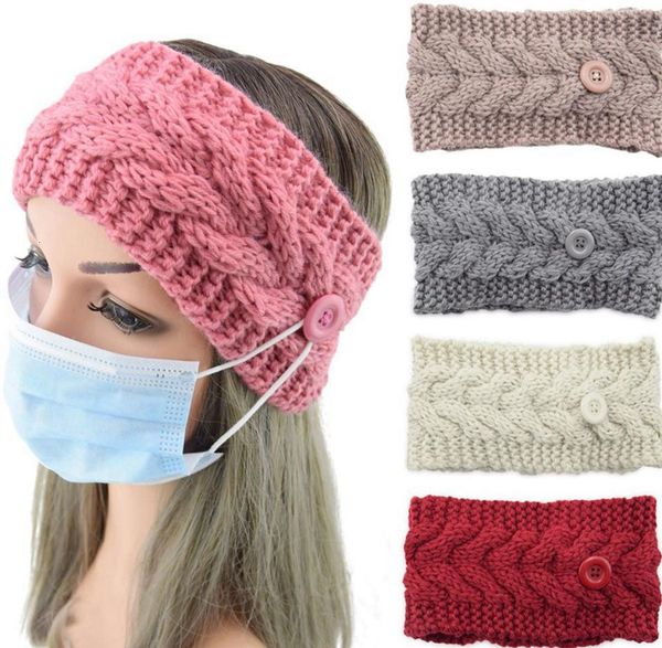 unisexface mask headband with button ear protective women gym sports yoga hairband hairlace headress winter warm knit hair accessories
unisexface mask headband with button ear protective women gym sports yoga hairband hairlace headress winter warm knit hair accessories