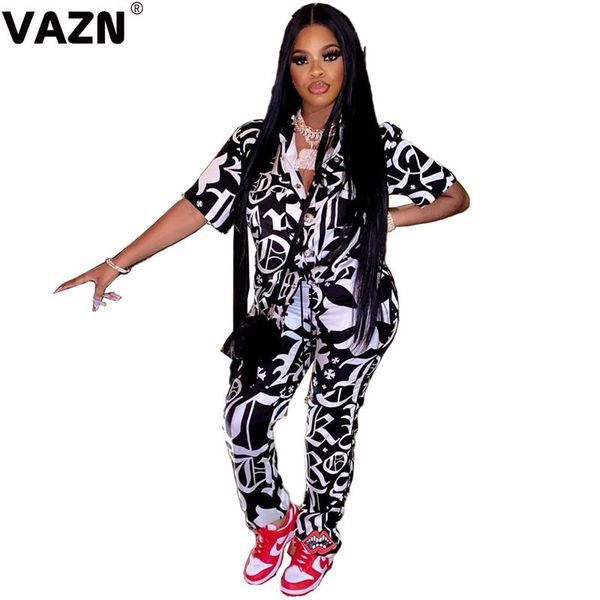 vazn 2020 o-neck loose baggy short sleeve print women casual high street set holiday women young energetic set, Gray
vazn 2020 o-neck loose baggy short sleeve print women casual high street set holiday women young energetic set, Gray