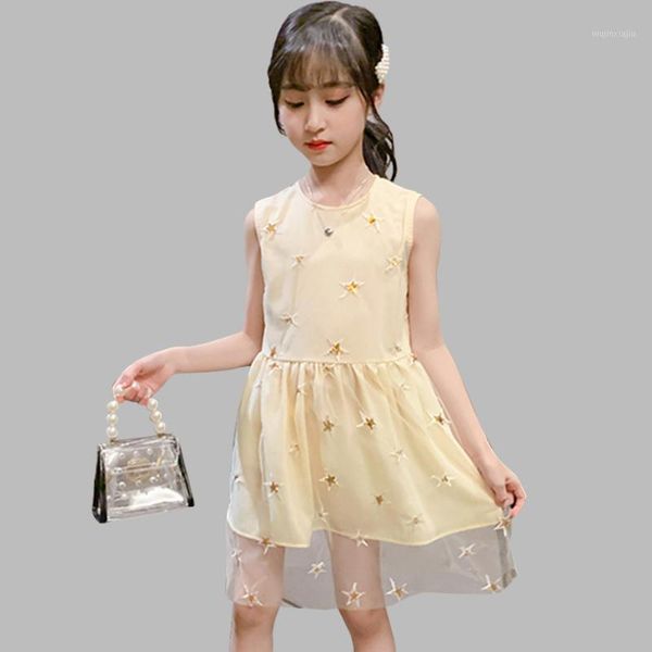girl's dresses girl star patter for mesh children party summer childrens clothing 6 8 10 12 141, Red;yellow
girl's dresses girl star patter for mesh children party summer childrens clothing 6 8 10 12 141, Red;yellow