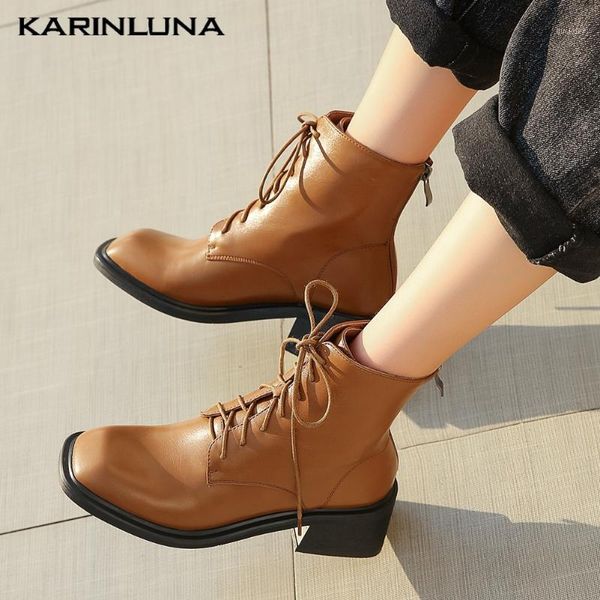 karin brand new brand design square heels plus size 32-43 square toe shoelaces shoes ankle boots women1, Black
karin brand new brand design square heels plus size 32-43 square toe shoelaces shoes ankle boots women1, Black