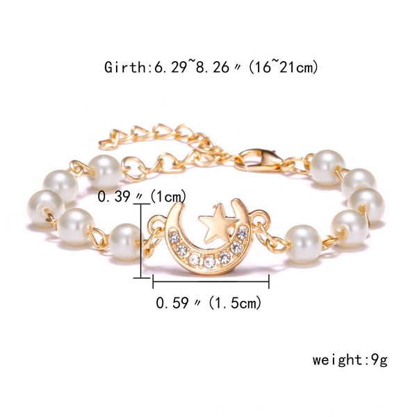 new cross hollow pearl creative 4octb 8-character eye rhinestone paint bracelet for women, Black
new cross hollow pearl creative 4octb 8-character eye rhinestone paint bracelet for women, Black
