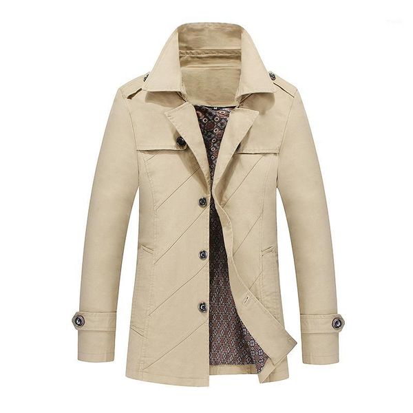 men's trench coats windbreaker jacket men's autumn and winter fashion korean version of the long solid color casual jacket1, Tan;black
men's trench coats windbreaker jacket men's autumn and winter fashion korean version of the long solid color casual jacket1, Tan;black