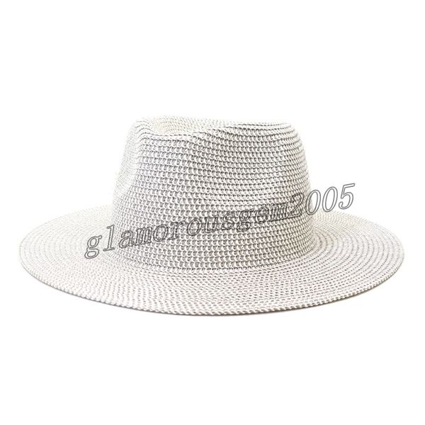 paper summer straw hat solid color women wide brim travel beach hats simple sunscreen uv protection panama jazz cap, Blue;gray
paper summer straw hat solid color women wide brim travel beach hats simple sunscreen uv protection panama jazz cap, Blue;gray