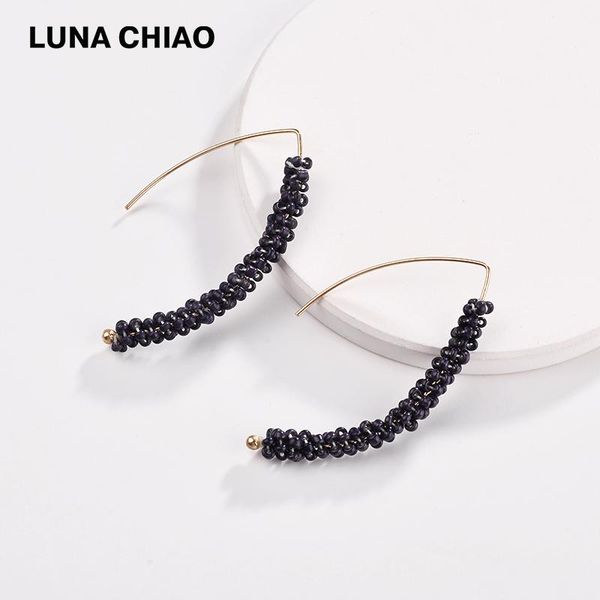 chiao 5colors fashion mini seed beads wraped on cooper wire hoop earrings for women, Golden;silver
chiao 5colors fashion mini seed beads wraped on cooper wire hoop earrings for women, Golden;silver