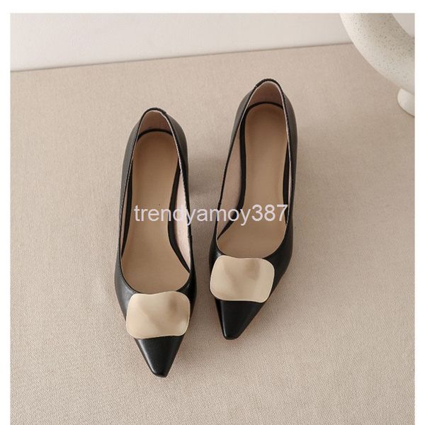 dress shoes women's shoes summer scoop pointed thick heel square women's fashion middle apricot single, Black
dress shoes women's shoes summer scoop pointed thick heel square women's fashion middle apricot single, Black