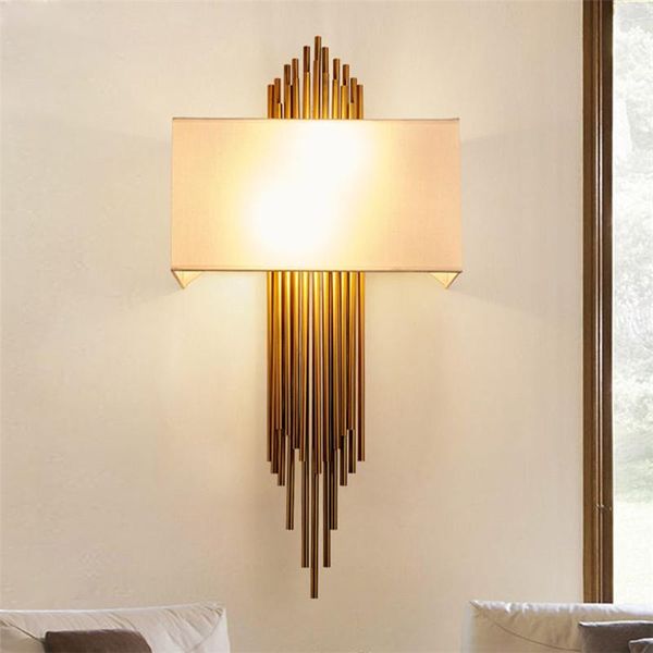wall lamp vintage sconce european style gold light fixture for bed room bedside black fabric shade
wall lamp vintage sconce european style gold light fixture for bed room bedside black fabric shade
