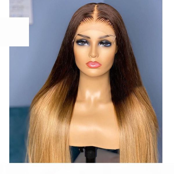 mongolian silky straight ombre #6 #27 lace front human hair wigs natural hairline full lace wig pre plucked 360 lace frontal wigs, Black
mongolian silky straight ombre #6 #27 lace front human hair wigs natural hairline full lace wig pre plucked 360 lace frontal wigs, Black