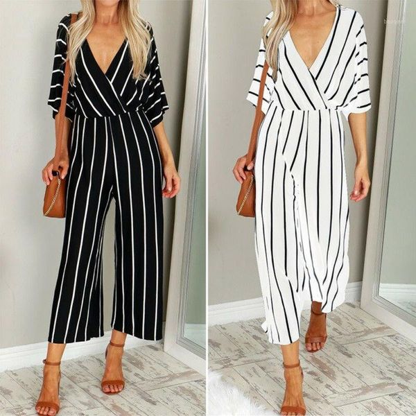 hirigin women casual summer playsuit bodycon party jumpsuit romper wide leg trousers jumpsuits female romper1, Black;white
hirigin women casual summer playsuit bodycon party jumpsuit romper wide leg trousers jumpsuits female romper1, Black;white