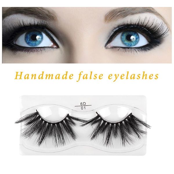 false eyelashes 1 pairs 6d faux mink hair natural long wispies lashes handmade cruelty-criss-cross makeup tools
false eyelashes 1 pairs 6d faux mink hair natural long wispies lashes handmade cruelty-criss-cross makeup tools