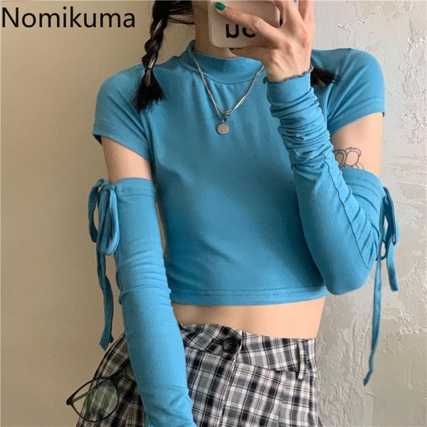 nomikuma slim fit t shirt women o neck solid color basic tshirts female casual all-match cropped 2021 new arrival camisetas, White
nomikuma slim fit t shirt women o neck solid color basic tshirts female casual all-match cropped 2021 new arrival camisetas, White