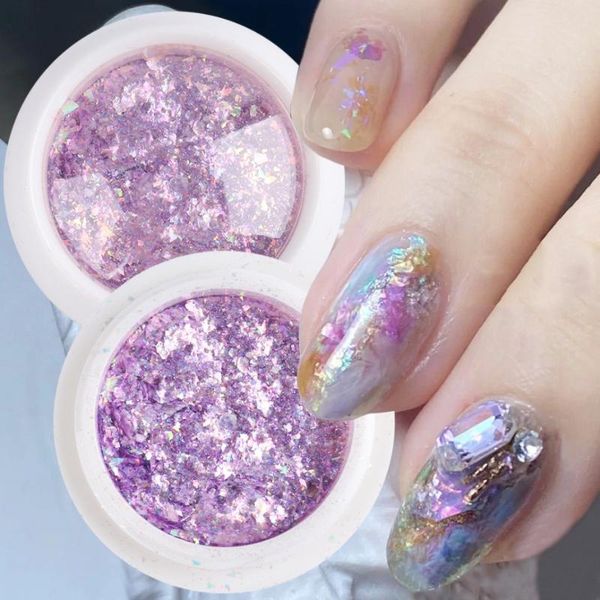 nail glitter 1 box mermaid opal powder aurora shimmer sequins mirror flakes manicure uv gel polish art decoration la1857, Silver;gold
nail glitter 1 box mermaid opal powder aurora shimmer sequins mirror flakes manicure uv gel polish art decoration la1857, Silver;gold