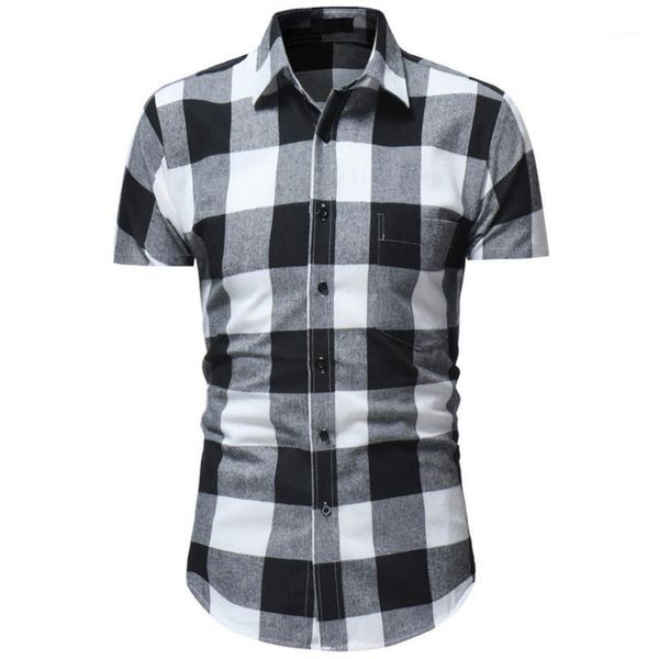 red black plaid shirt men shirts 2020 new summer fashion mens checkered business casual sleeve shirt blouse, White;black
red black plaid shirt men shirts 2020 new summer fashion mens checkered business casual sleeve shirt blouse, White;black