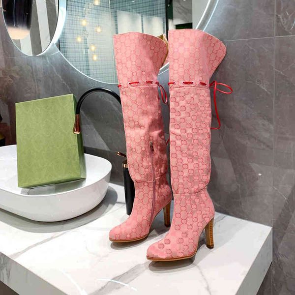 designer women boots over the knee boot classic letters canvas shoe fashion interlocking 9cm high heel zipper laces stilettos ladies, Black
designer women boots over the knee boot classic letters canvas shoe fashion interlocking 9cm high heel zipper laces stilettos ladies, Black