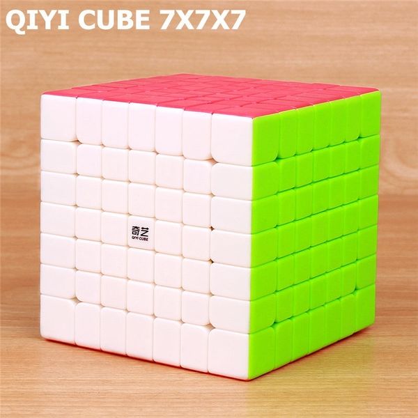 qiyi qixing s 7x7x7 magic speed cube stickerless professional puzzle cubes brain teaser turning smoothly toys for children y200428
qiyi qixing s 7x7x7 magic speed cube stickerless professional puzzle cubes brain teaser turning smoothly toys for children y200428
