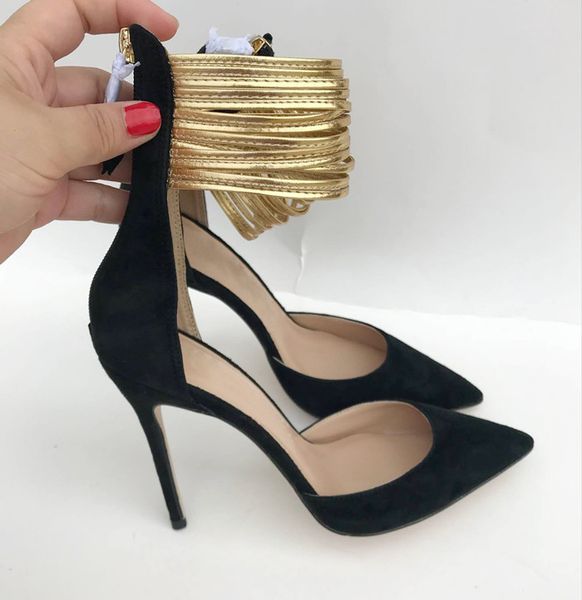 black 2020 leather suede poined toe stiletto high alta-sapatos salto heel shoes jwto
black 2020 leather suede poined toe stiletto high alta-sapatos salto heel shoes jwto