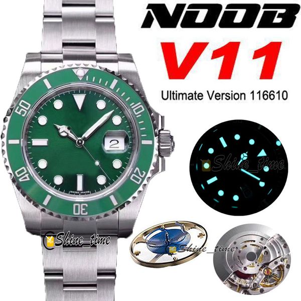 n v11 ultimat version sa3135 automatic mens watch green ceramics bezel big date luminous dial 904l steel bracelet sapphire designer watches, Slivery;brown 
n v11 ultimat version sa3135 automatic mens watch green ceramics bezel big date luminous dial 904l steel bracelet sapphire designer watches, Slivery;brown