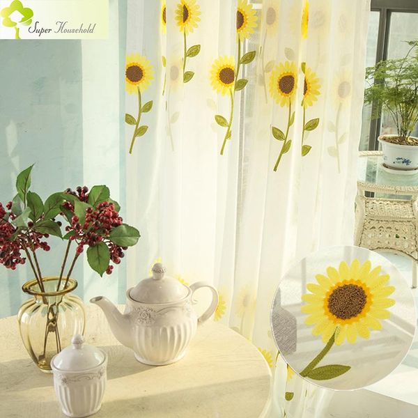 curtain & drapes 2021 sunflower curtains for living room tulle window screening embroidered sheer bedroom chinese
curtain & drapes 2021 sunflower curtains for living room tulle window screening embroidered sheer bedroom chinese