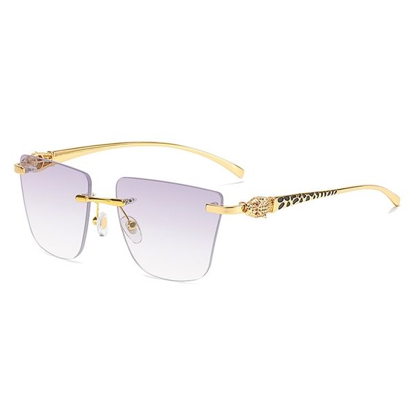 70% off factory online sale new kajia metal leopard head men's frameless cut edge net red same sunglasses women's glasses, White;black
70% off factory online sale new kajia metal leopard head men's frameless cut edge net red same sunglasses women's glasses, White;black