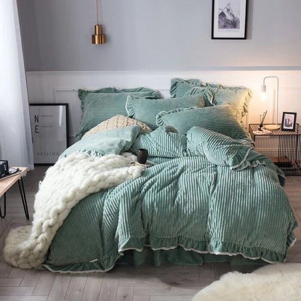 2020 designer bedding sets water green bed comforters sets many colors luxury winter bedding in stock
2020 designer bedding sets water green bed comforters sets many colors luxury winter bedding in stock